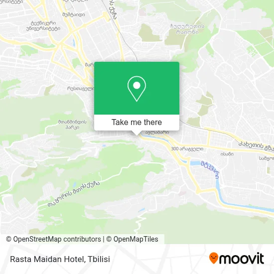 Rasta Maidan Hotel map