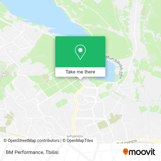 BM Performance map