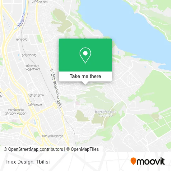 Inex Design map