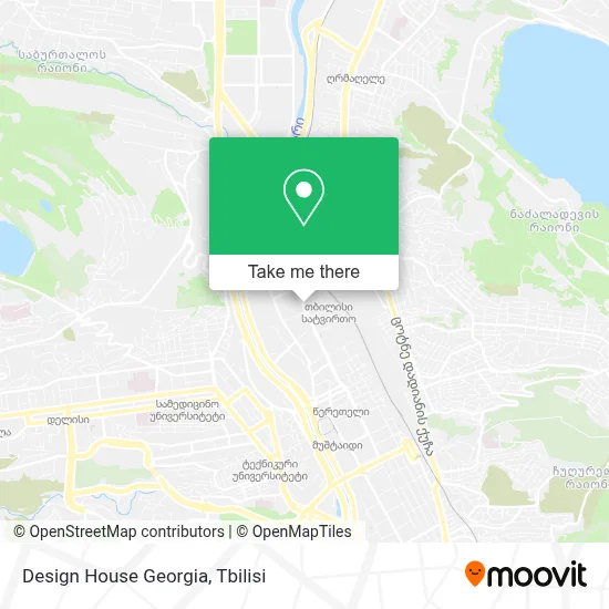 Design House Georgia map