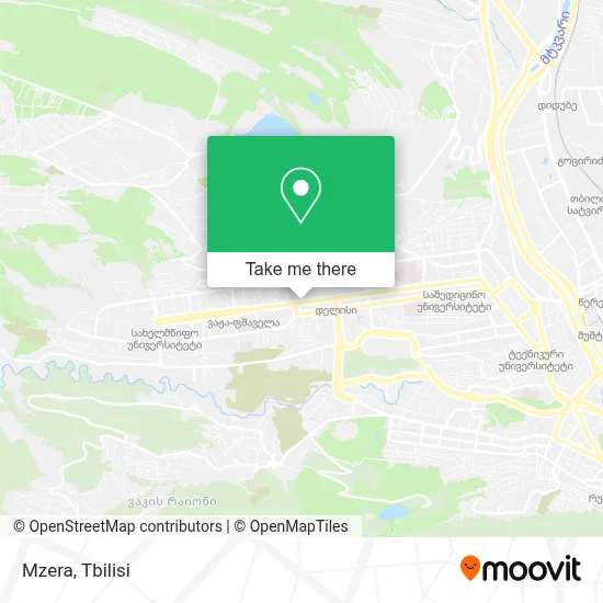Mzera map