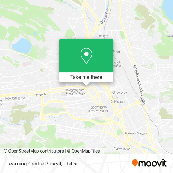 Learning Centre Pascal map