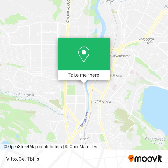Vitto.Ge map