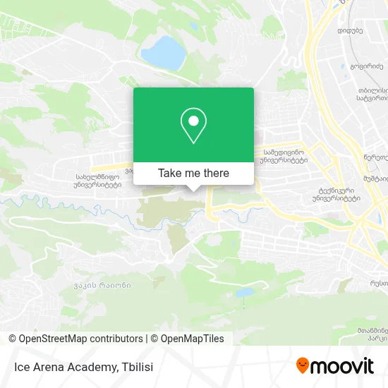 Ice Arena Academy map