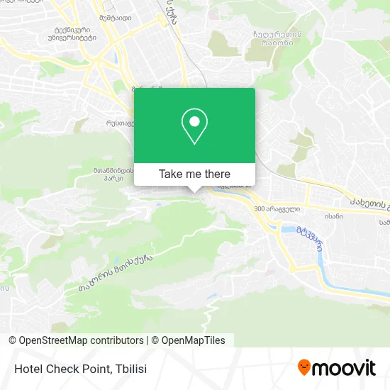 Hotel Check Point map
