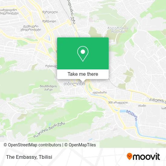 The Embassy map