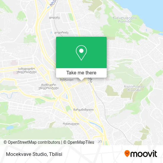 Mocekvave Studio map