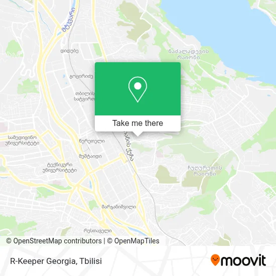 R-Keeper Georgia map