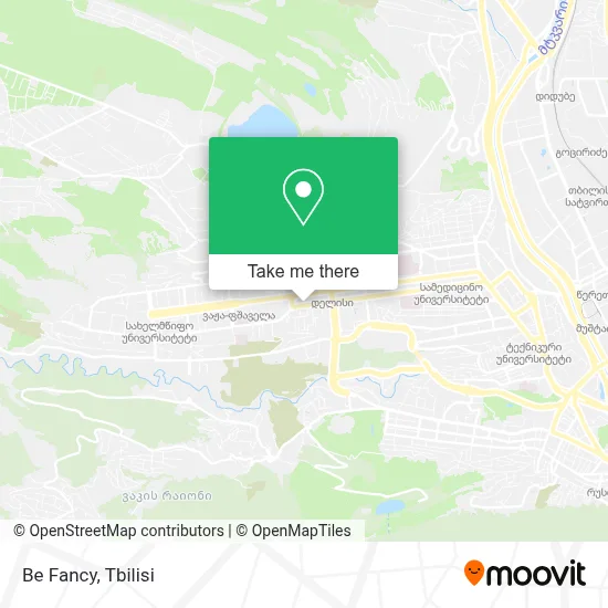 Be Fancy map
