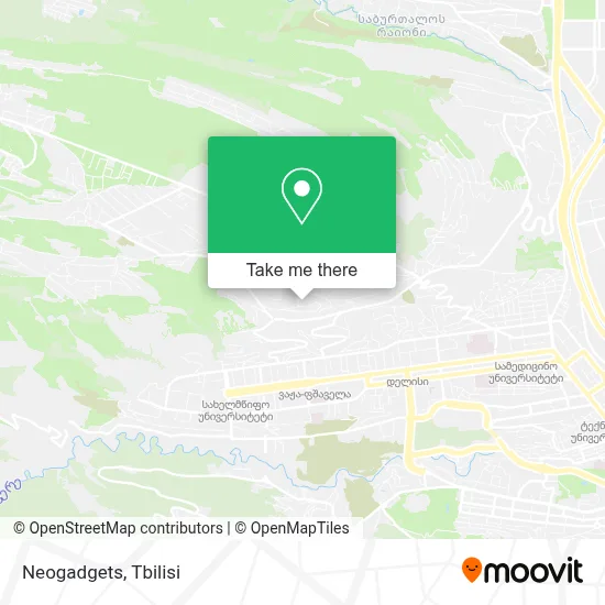 Neogadgets map