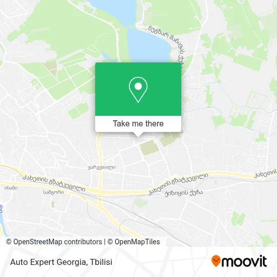 Auto Expert Georgia map