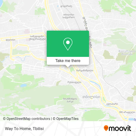 Way To Home map