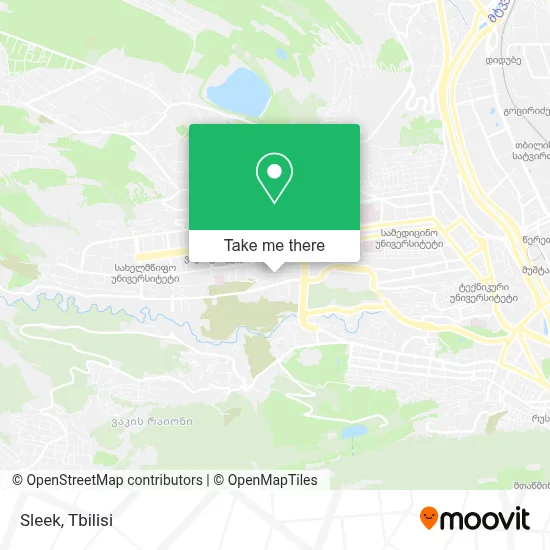 Sleek map