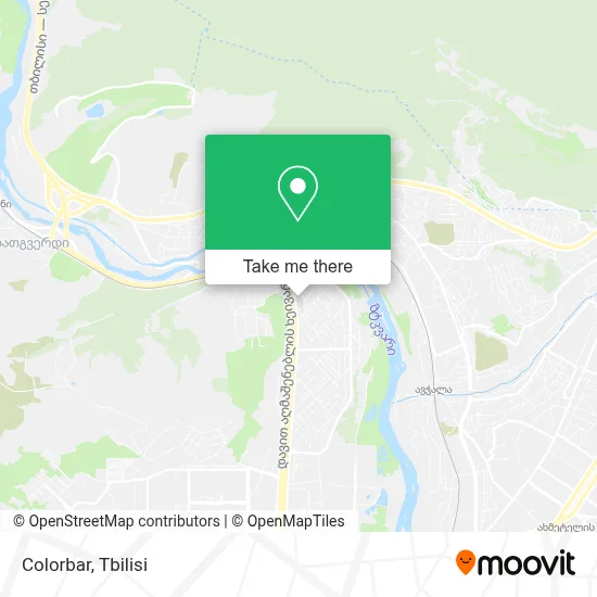 Colorbar map