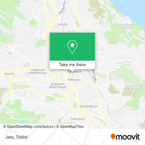Jetx map
