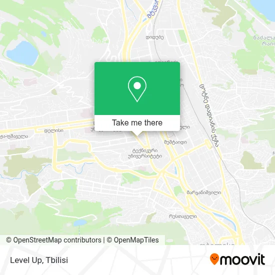 Level Up map