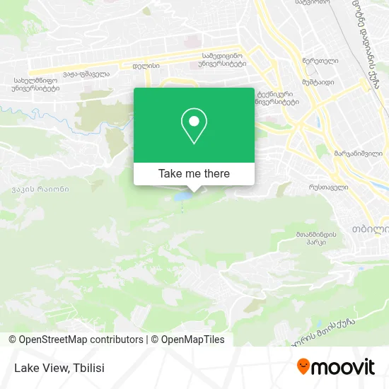 Lake View map