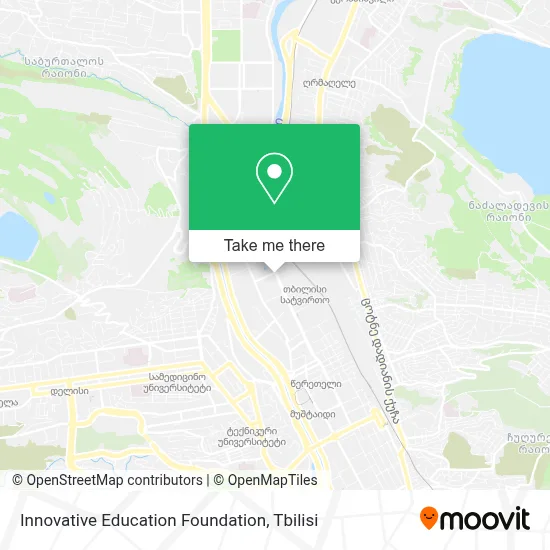 Innovative Education Foundation map