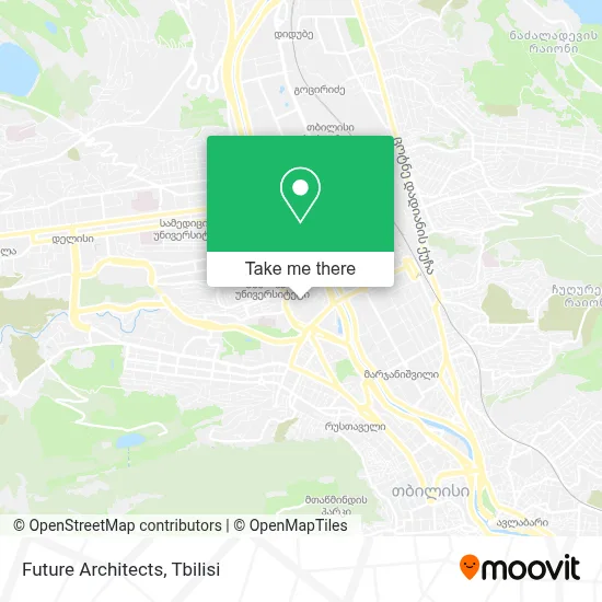 Future Architects map