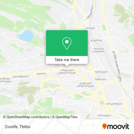 Zoolife map