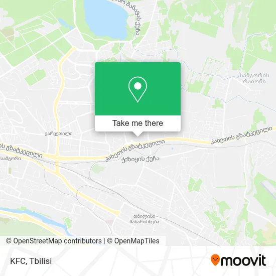 KFC map