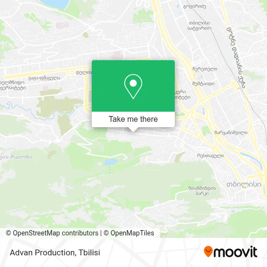 Advan Production map