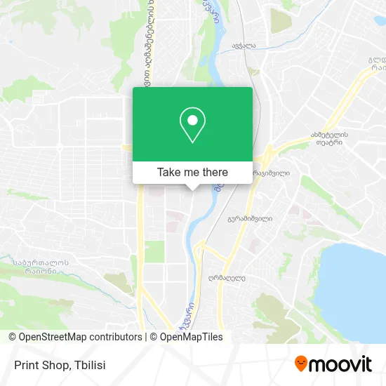 Print Shop map