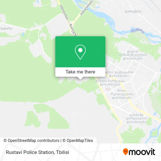 Rustavi Police Station map