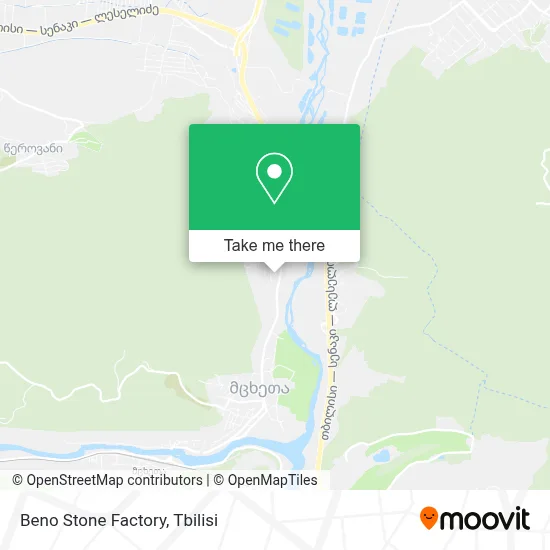 Beno Stone Factory map