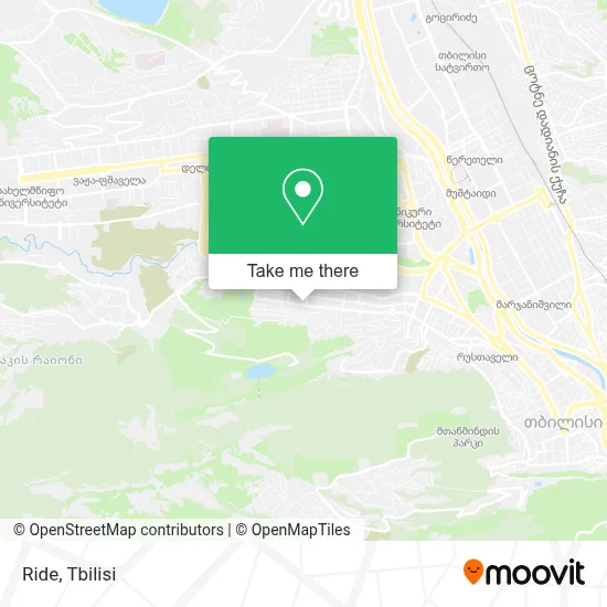 Ride map