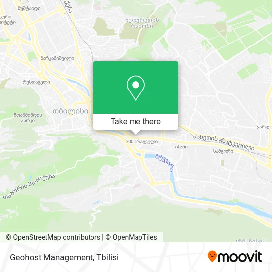 Geohost Management map