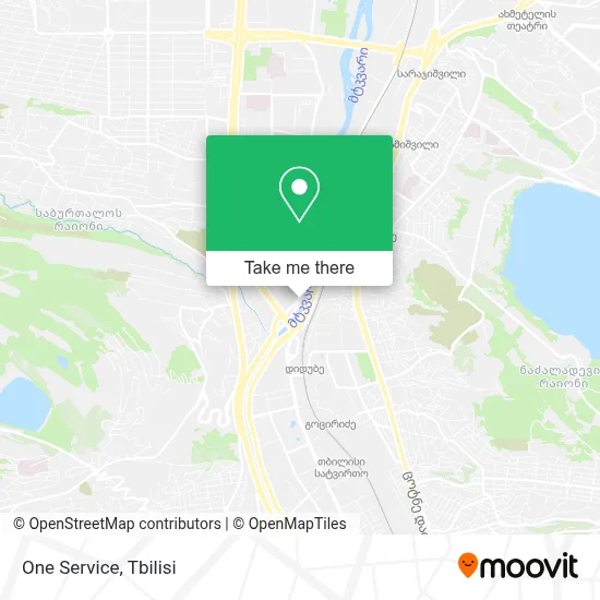 One Service map