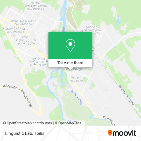 Linguistic Lab map