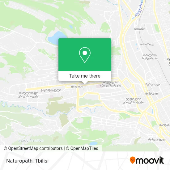 Naturopath map
