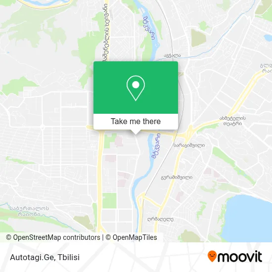 Autotagi.Ge map
