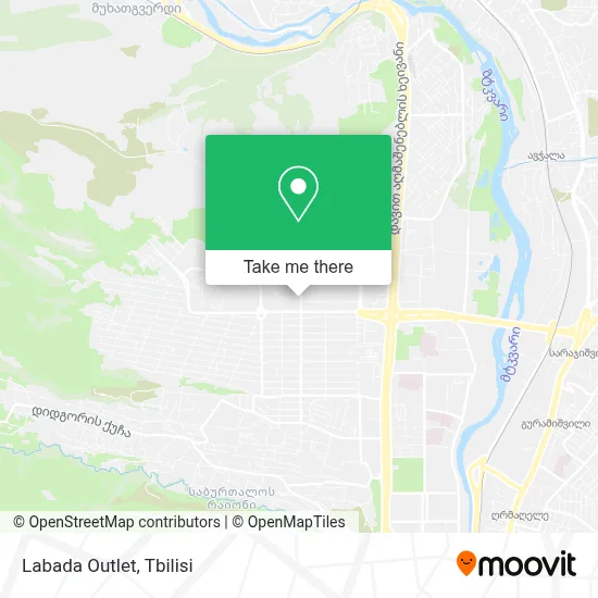 Labada Outlet map