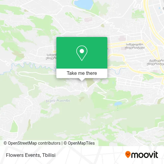 Flowers Events map