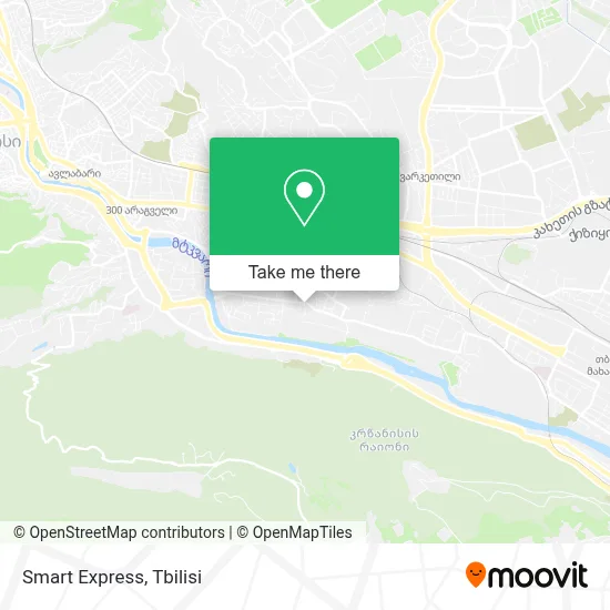 Smart Express map