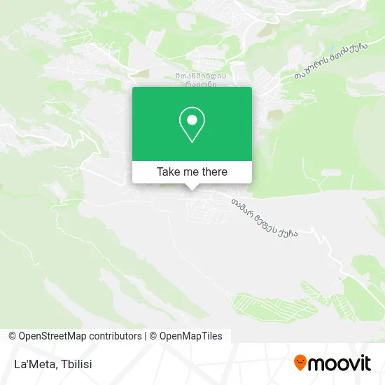 La'Meta map