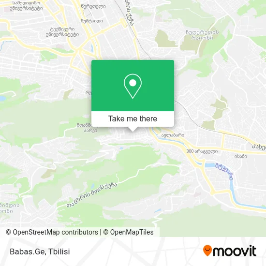 Babas.Ge map