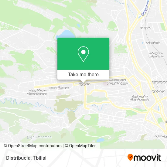 Distribucia map