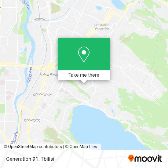 Generation 91 map