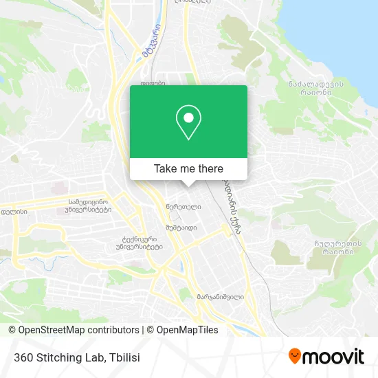 360 Stitching Lab map