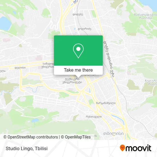 Studio Lingo map