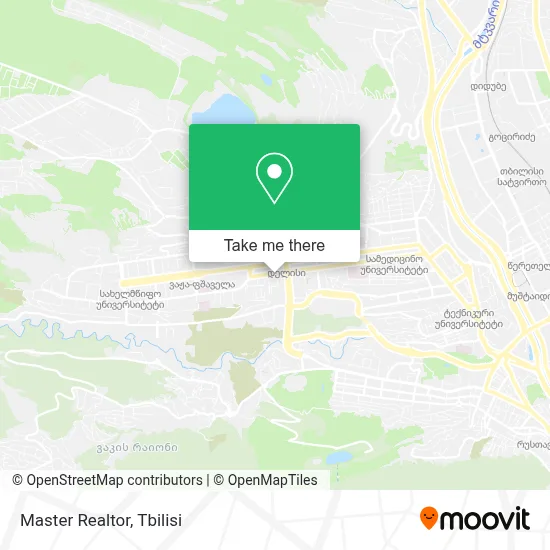 Master Realtor map