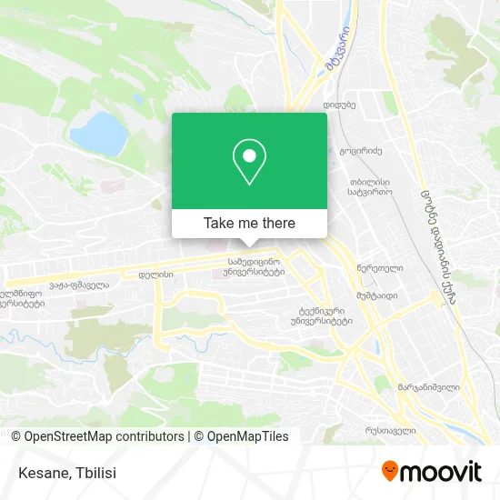 Kesane map
