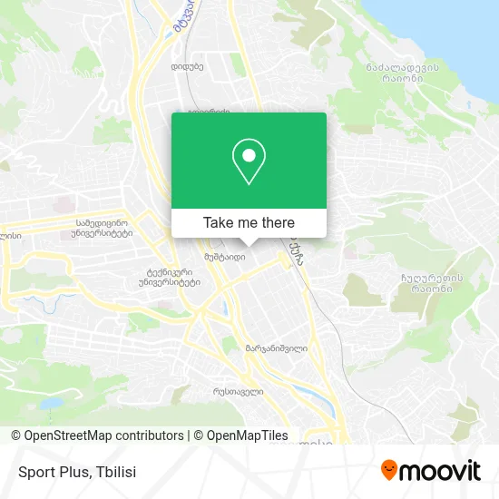 Sport Plus map