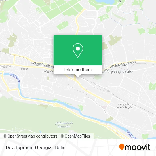 Development Georgia map
