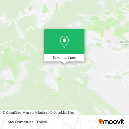Hotel Communal map