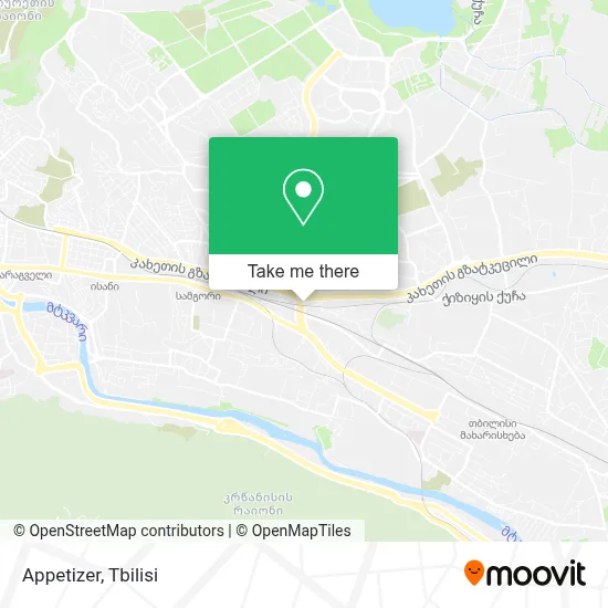 Appetizer map